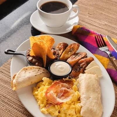 vertical closeup shot typical breakfast 600nw 2489323581